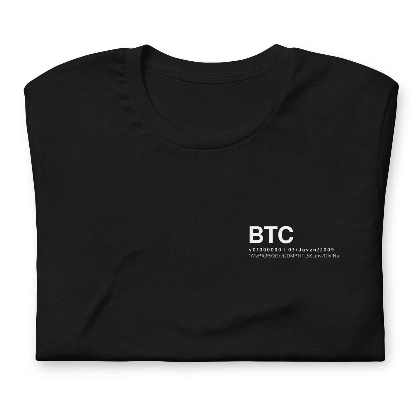 BTC GENESIS TEE (Black)